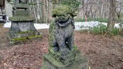幾春別神社の狛犬