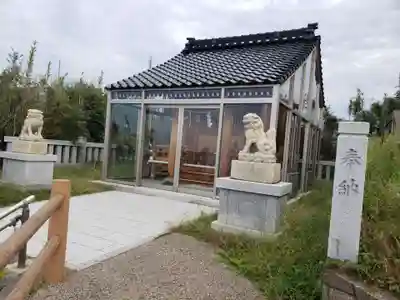 恵比寿大明神の狛犬