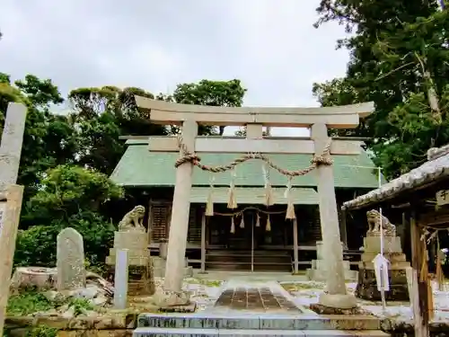 莫越山神社の鳥居