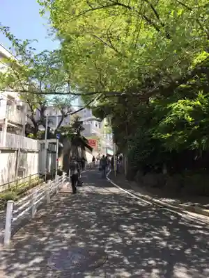 大圓寺の周辺
