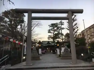 桜神宮の鳥居