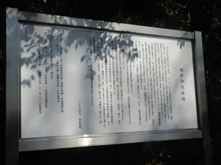 熊野神社(杉田・中原)の歴史