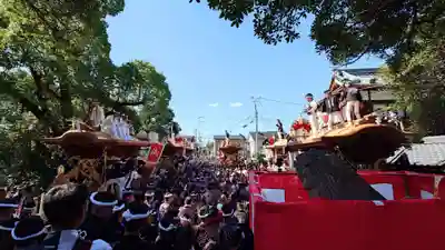 夜疑神社のお祭り