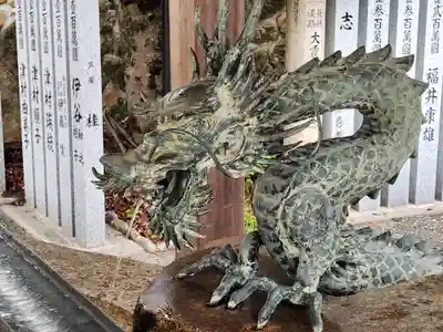 芦屋神社の手水舎