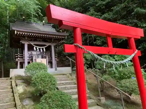 武州柿生琴平神社の鳥居