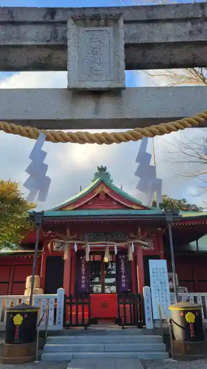 (芝生)浅間神社の本殿・本堂
