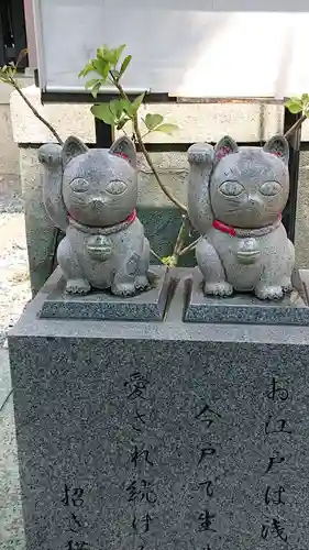 今戸神社の狛犬