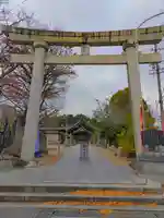 寺津八幡社(寺津町)の鳥居