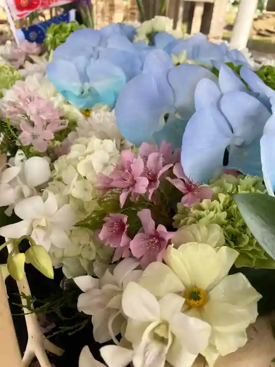 江南神社の手水舎