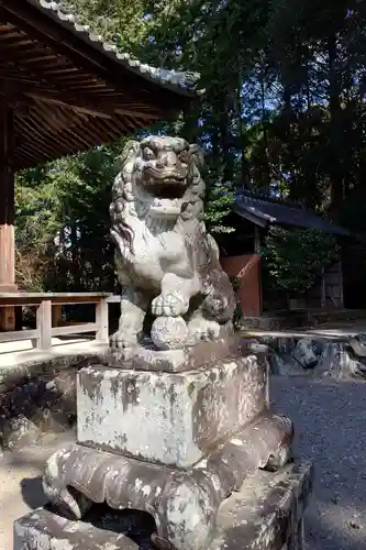 下賀茂神社の狛犬