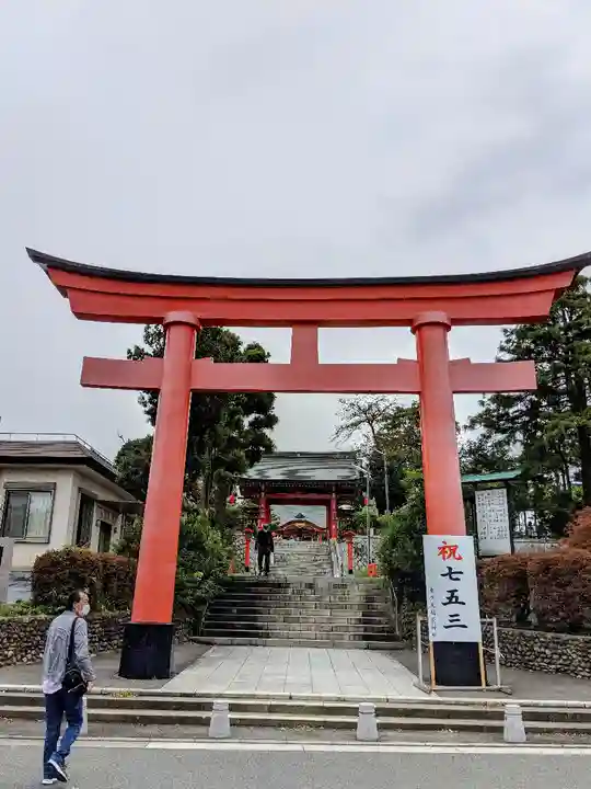 東伏見稲荷神社の鳥居