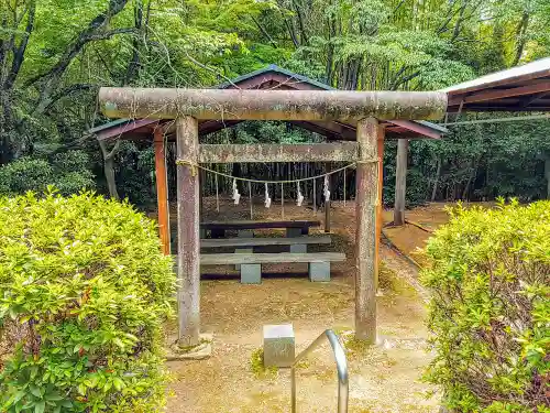 豊明神社の鳥居