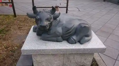 成子天神社の狛犬