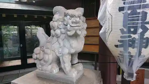 元三島神社の狛犬