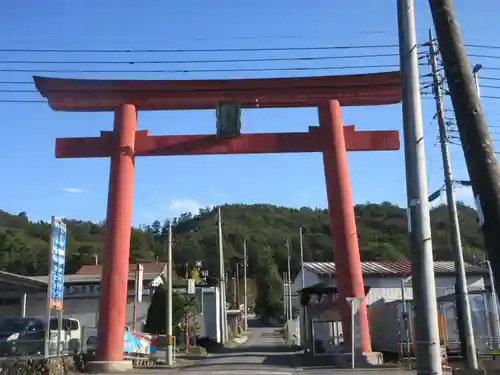 小鹿神社の鳥居