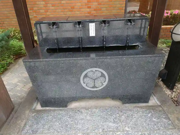 前橋東照宮の手水舎