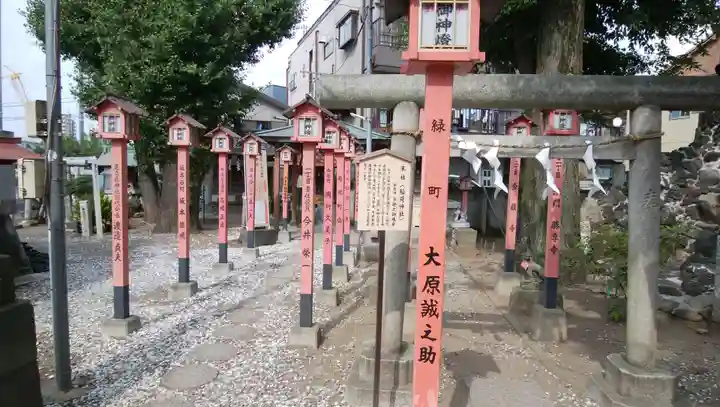 千住神社の鳥居