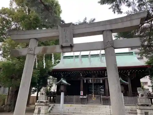 松原神社の鳥居