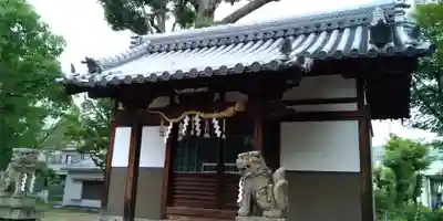 高田素盞嗚神社の本殿・本堂