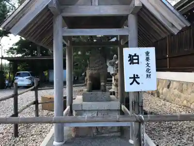 丹後一ノ宮 元伊勢 籠神社の狛犬
