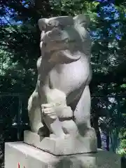 新倉富士浅間神社の狛犬