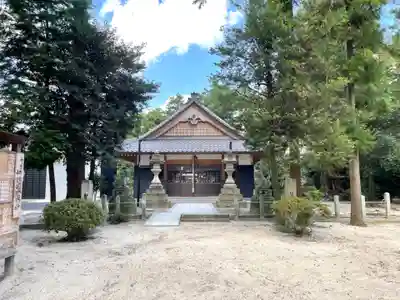 井手神社の本殿・本堂