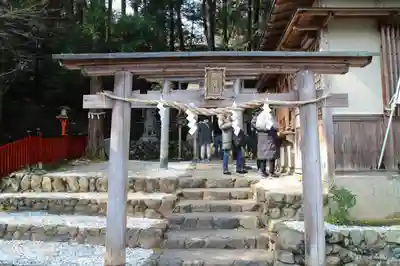 御髪神社の鳥居