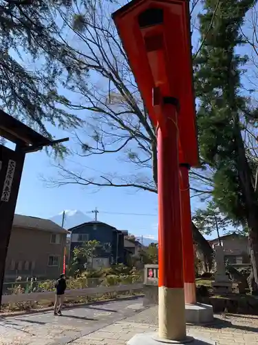 小室浅間神社の鳥居