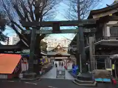 湯島天満宮の鳥居