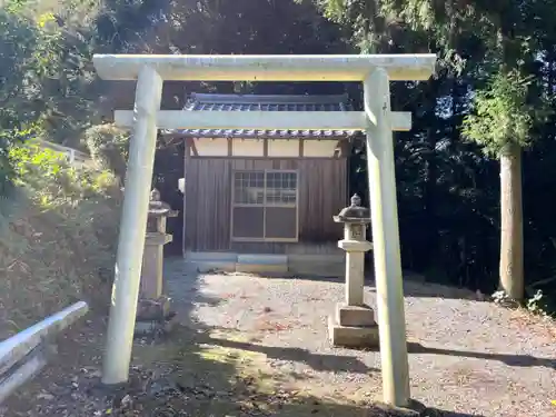 日永庚申堂の鳥居