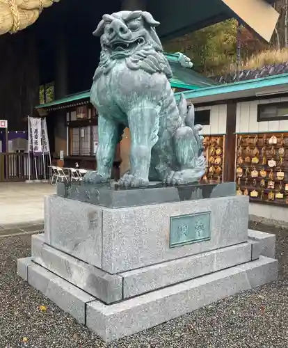 常陸国出雲大社の狛犬