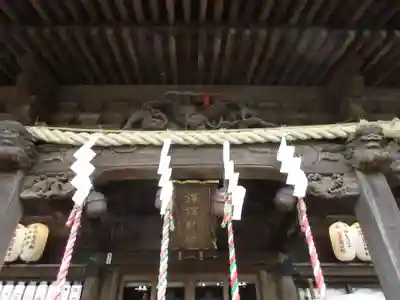 大津諏訪神社の本殿・本堂