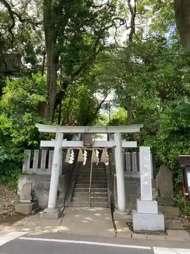 柴崎神社の鳥居