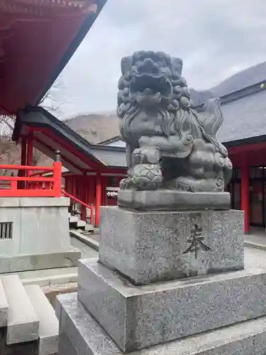 赤城神社の狛犬