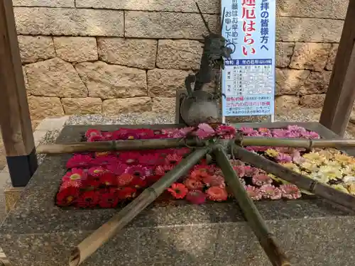 山﨑八幡宮の手水舎