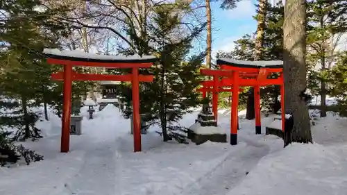 富良野神社の鳥居