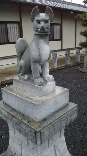 下河原稲荷神社の狛犬