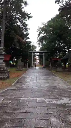 上富良野神社の鳥居