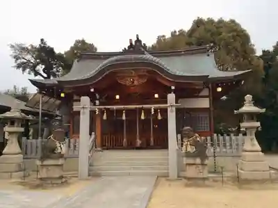 伊居太神社の本殿・本堂