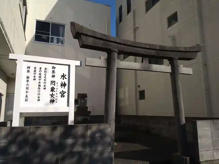 水神宮の鳥居
