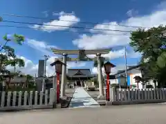 總社 和田八幡宮の鳥居