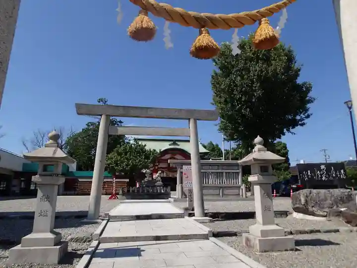 上野天満宮の鳥居