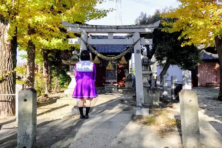 熊野神社(下矢田町)の鳥居