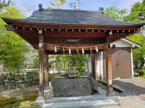 於保多神社の手水