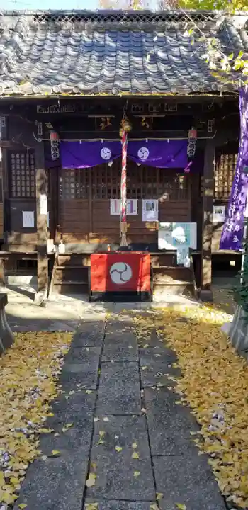 王子白髭神社の本殿・本堂
