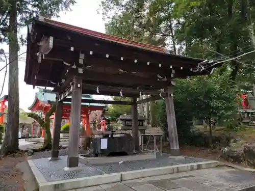 針綱神社の手水舎