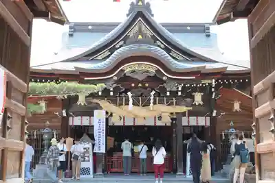 櫛田神社の本殿・本堂