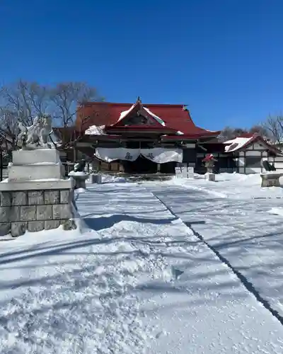 釧路一之宮 厳島神社の本殿・本堂