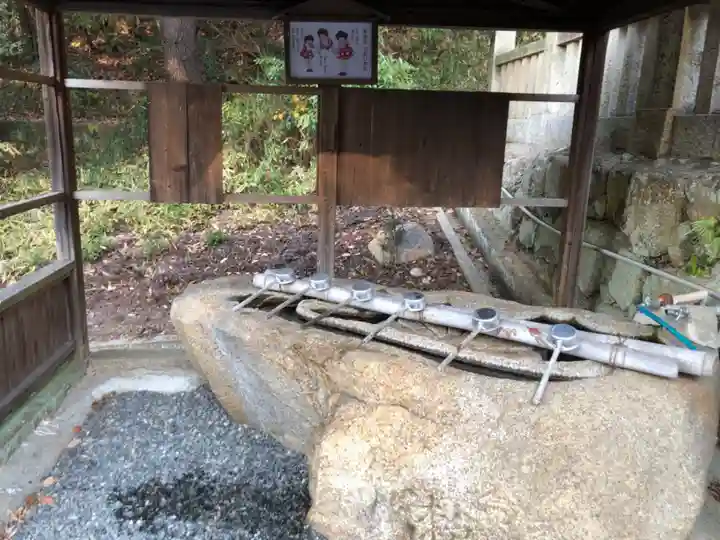 鴨神社の手水舎