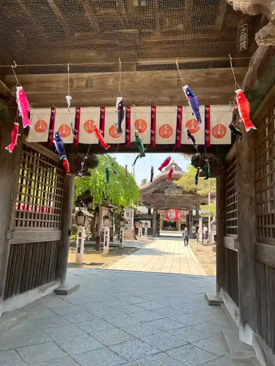 竹駒神社の山門・神門